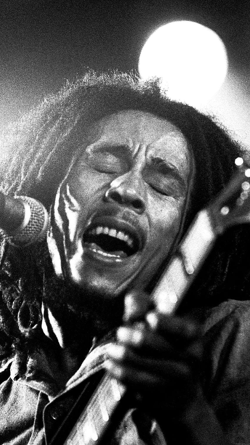 Bob Marley Dark Art Illust Music Reggae Celebrity Android HD phone wallpaper