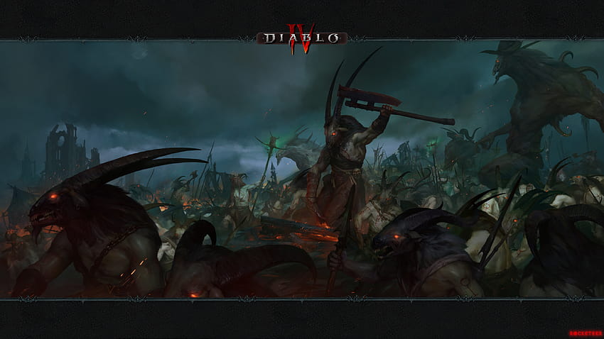 Diablo IV Goatmen HD wallpaper