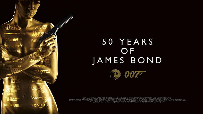 50 lat Jamesa Bonda Komputer, Tła Tapeta HD