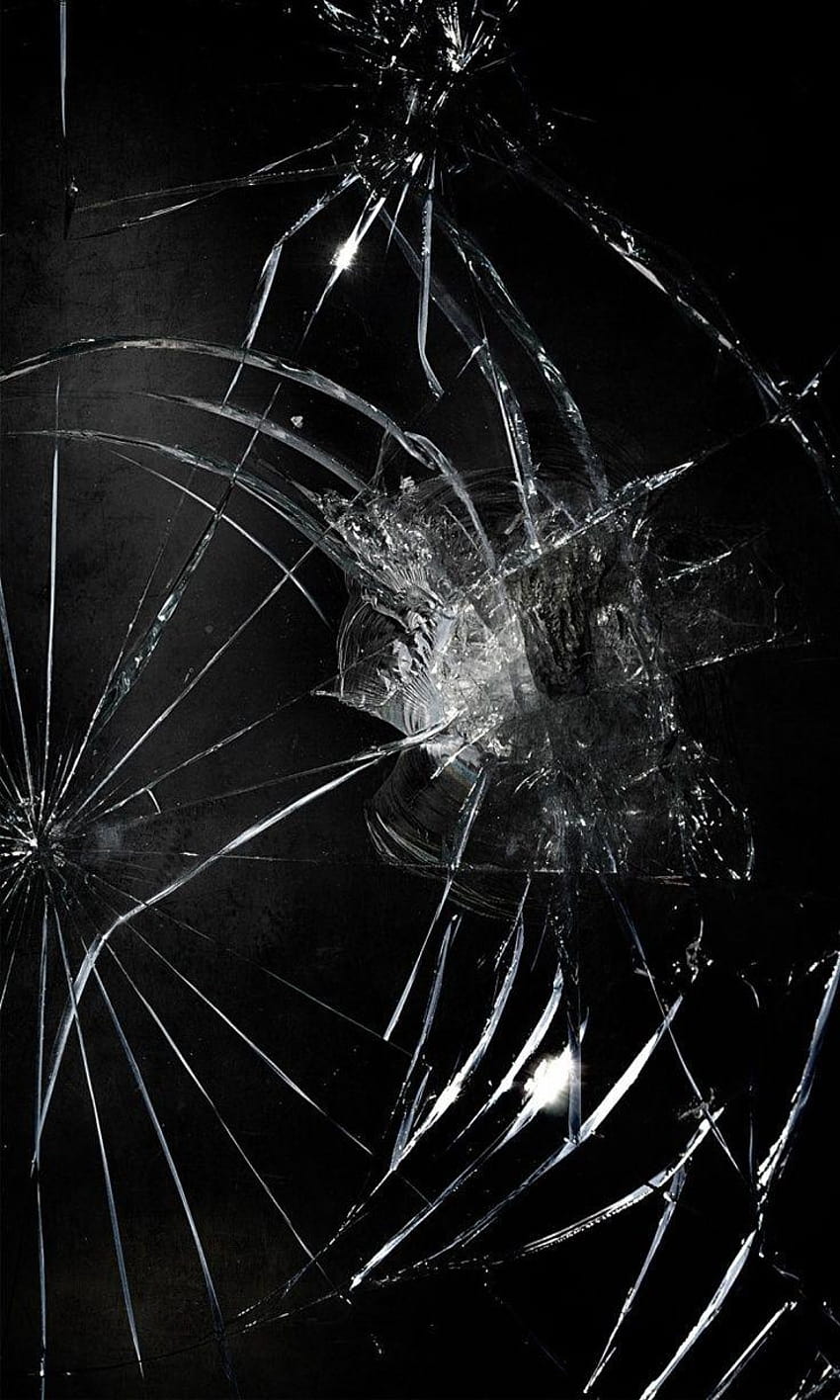 Broken Glass, broken windows HD phone wallpaper