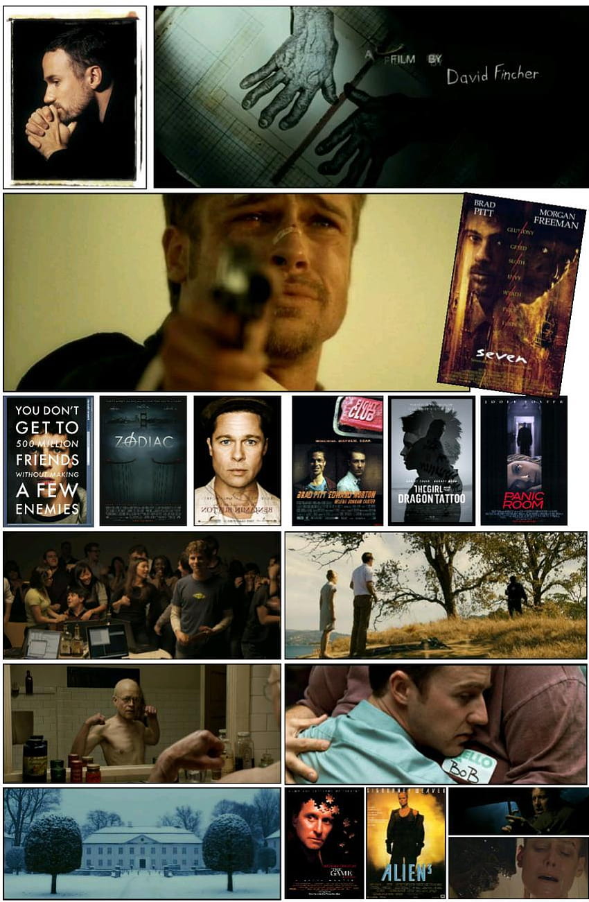 Rank David Fincher movies HD phone wallpaper