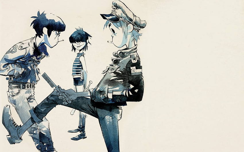 5 Reasons Why You Should be Wetting Yourself with Excitement About, gorillaz plastic beach HD wallpaper
