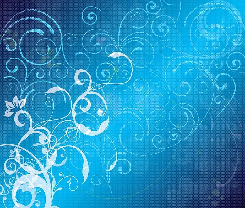 Sfondi blu con stelle Disegno floreale Parete astratta Natale Tumblr per matrimonio Estetica, Natale floreale Sfondo HD