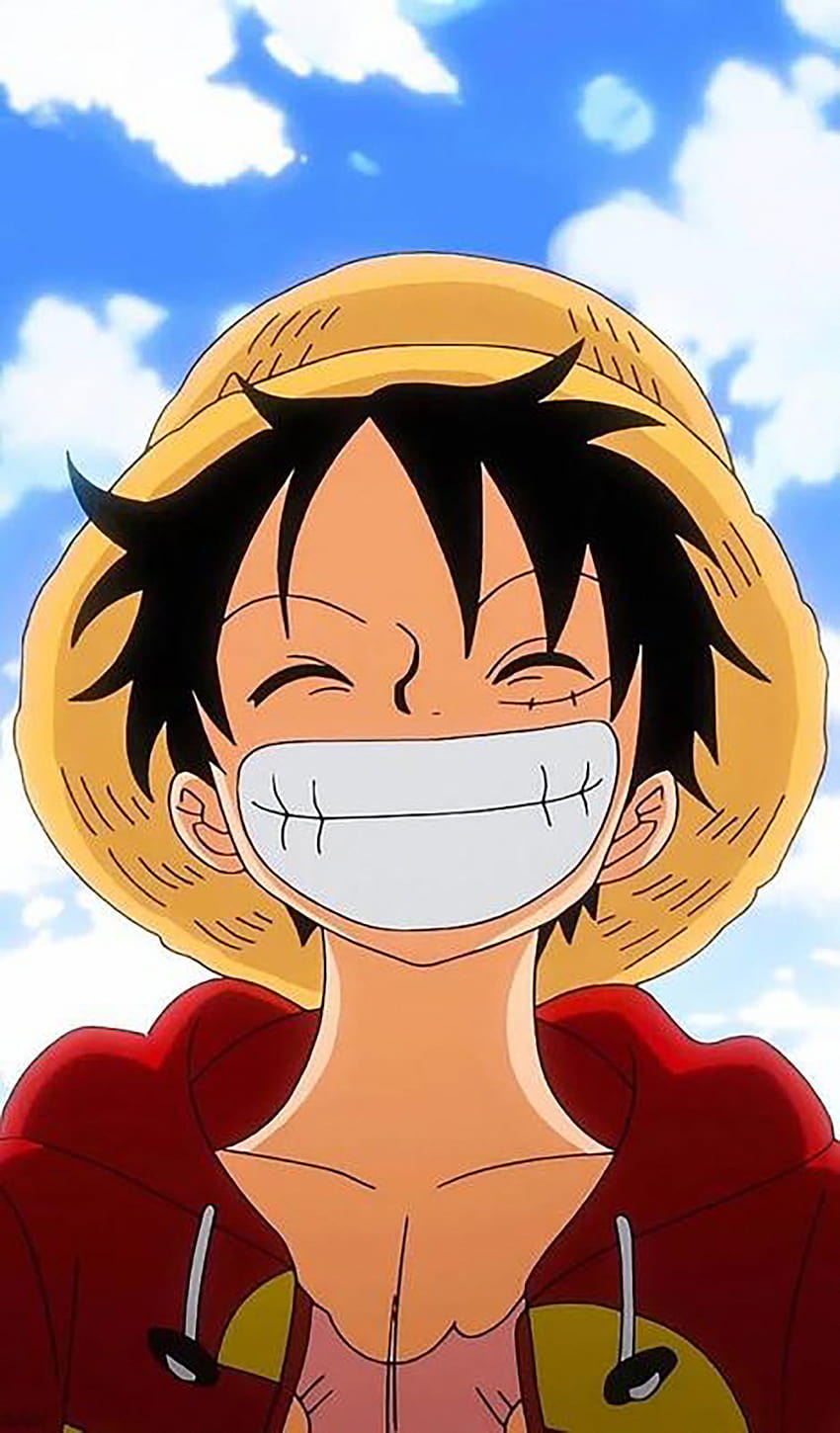 Topeng « Luffy Tersenyum, senyum luffy wallpaper ponsel HD