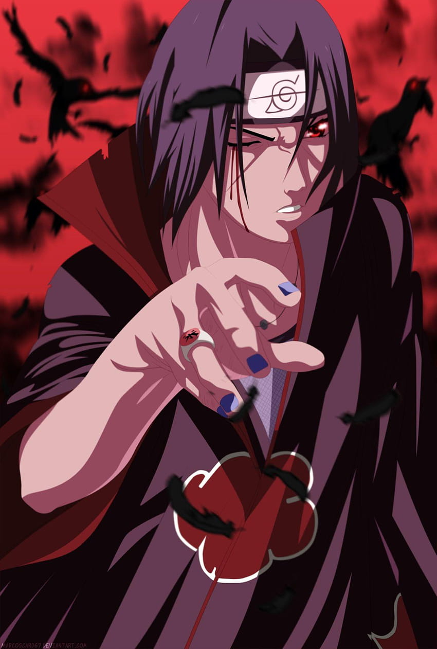 Uchiha Itachi by St4rburn, obito uchiha android HD phone wallpaper | Pxfuel