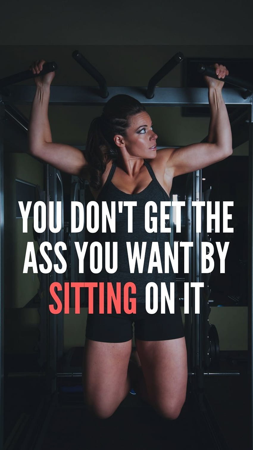 Мотивация за тренировка жени ...pinterest, цитати за фитнес зали за жени HD тапет за телефон
