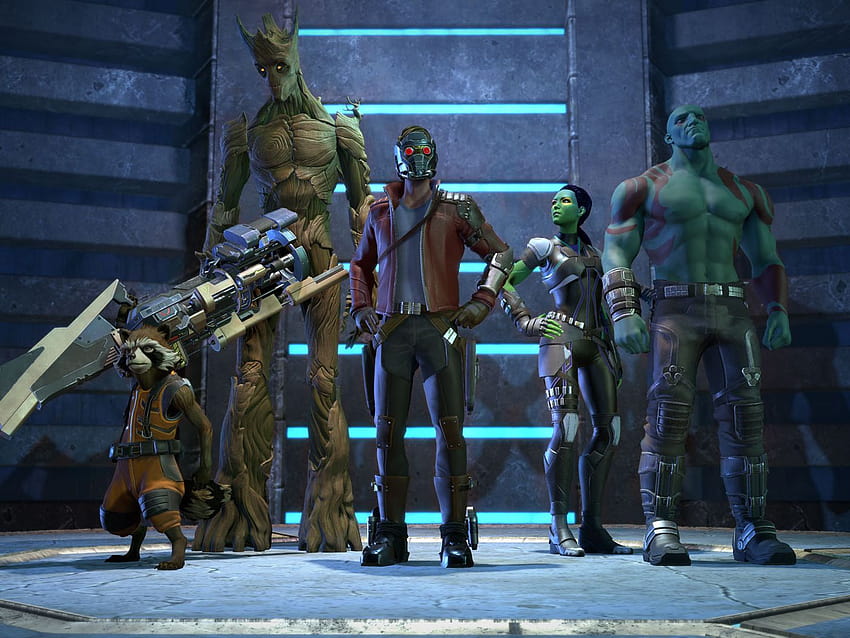 Guardians of the Galaxy 게임은 여러분을 은하 비디오 게임의 수호자인 갱단으로 다시 소개합니다. HD 월페이퍼