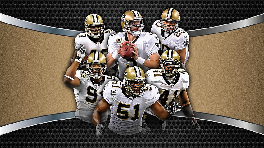 New Orleans Saints NFL แท็บใหม่ อัลวิน คามารา นิวออร์ลีนส์ เซนต์ส วอลล์เปเปอร์ HD