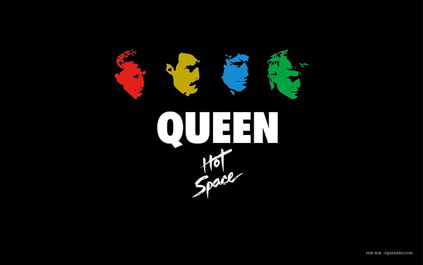 Logo zespołu Queen, królowa rocka Tapeta HD