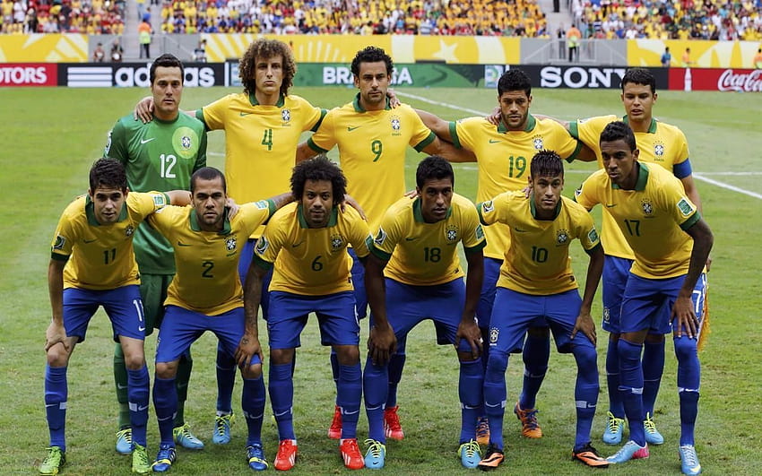 Selección de fútbol de Brasil en la Copa Mundial de la FIFA 2014 fondo de pantalla