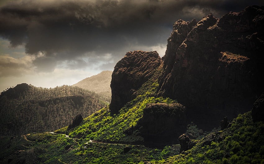 Nature, Rock, Grass, Mountain / and Mobile, mountain rocks HD wallpaper |  Pxfuel
