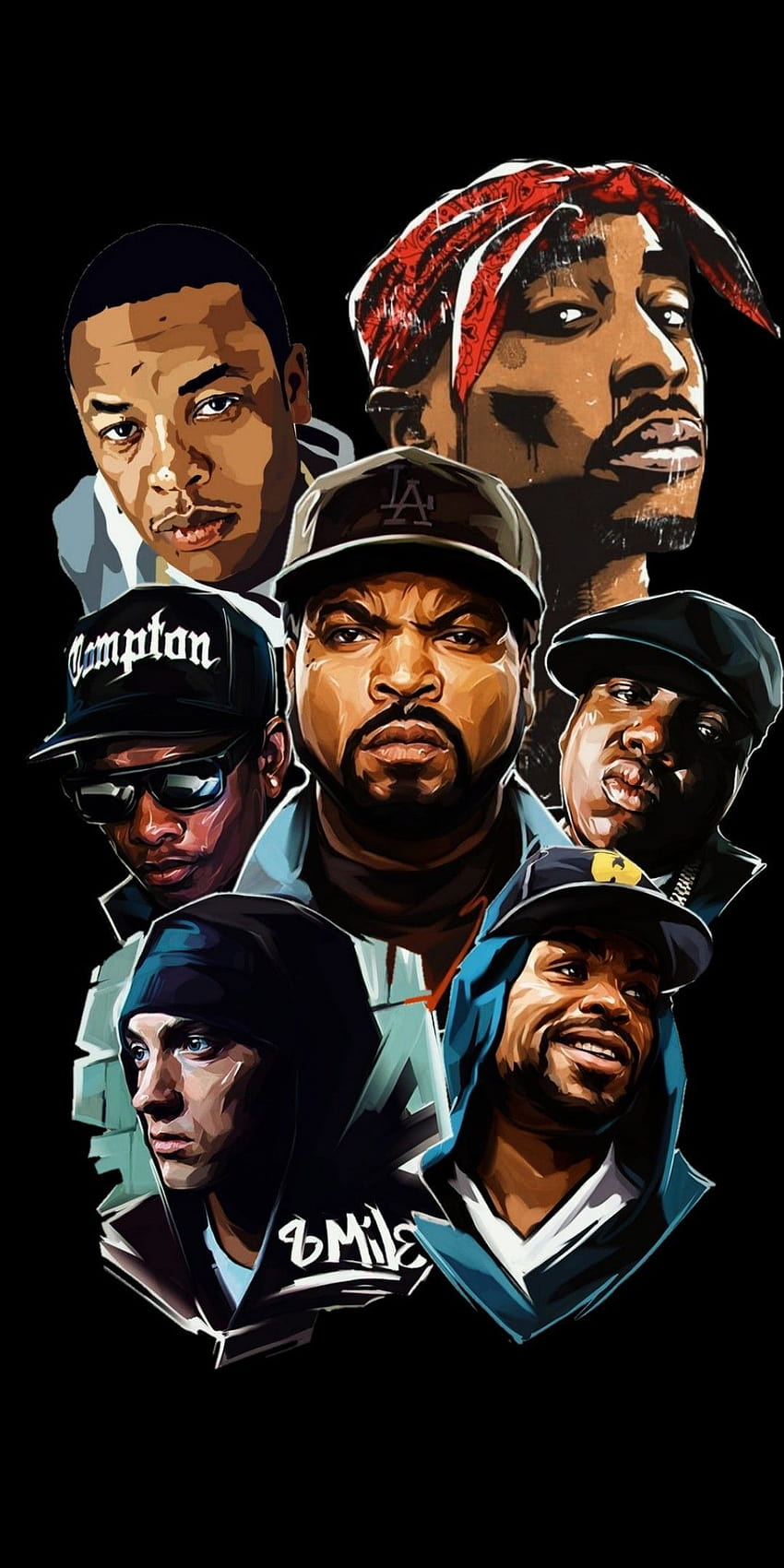 90's Hip Hop, 90s rappers HD phone wallpaper