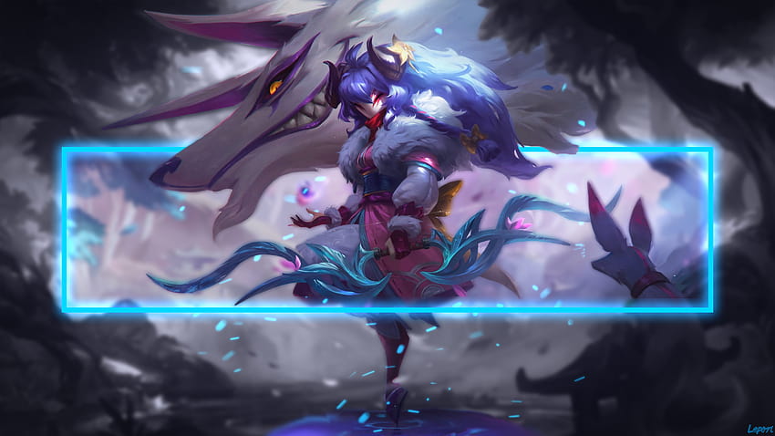 I made Spirit Blossom Kindred for you fellow Kindred Mains res 1920x1080 : Kindred HD wallpaper