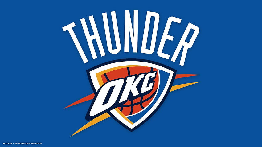 oklahoma city thunder nba баскетболен отбор , nba баскетболни отбори HD тапет