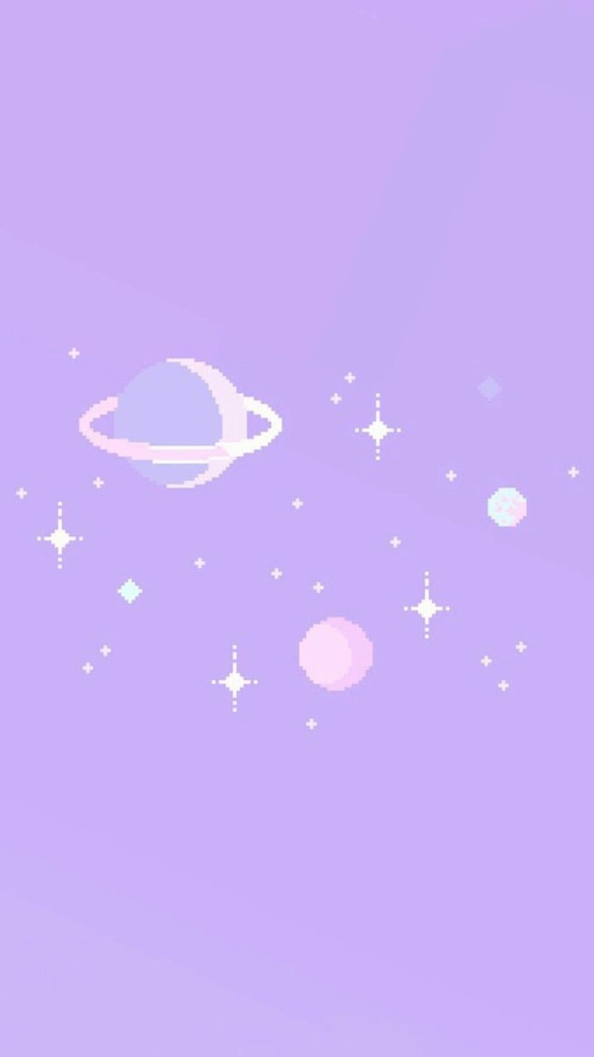 Kawaii Pastel Purple, estética kawaii pastel fondo de pantalla del teléfono
