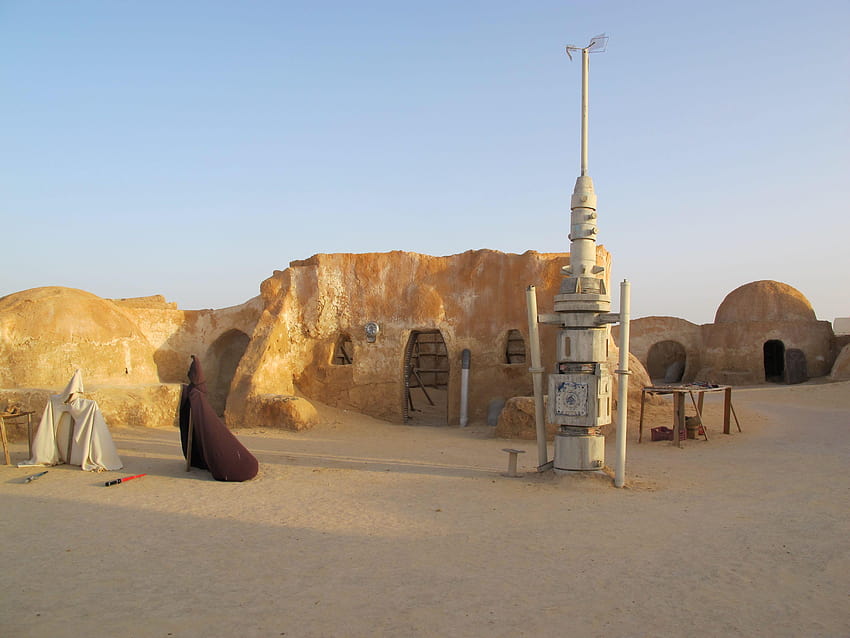 Star Wars Landscape, tatooine HD wallpaper