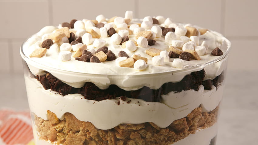 Best S'Mores Trifle Recipe HD wallpaper