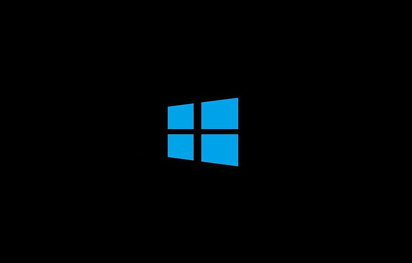 Minimalism squares microsoft black blue windows 10 [1332x850] for your ...