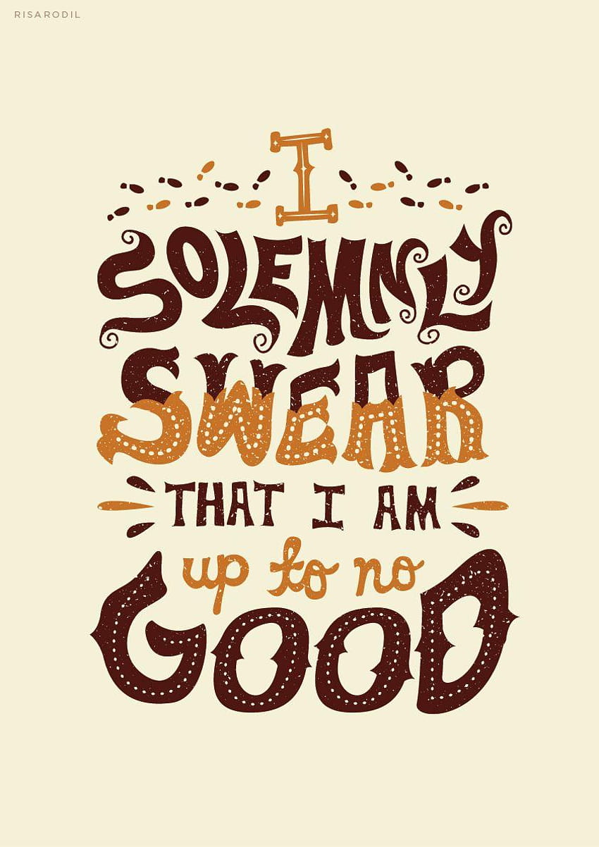 I solemnly swear that I am up to no good., i solemnly swear im up to no good HD phone wallpaper