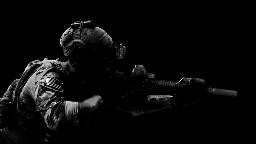 Zrobiłem Tarkova inspirowanego kilkoma mi, które zrobiłem na strzelnicy, na której jeździła też moja kompania: r/EscapefromTarkov, ciemny żołnierz Tapeta HD