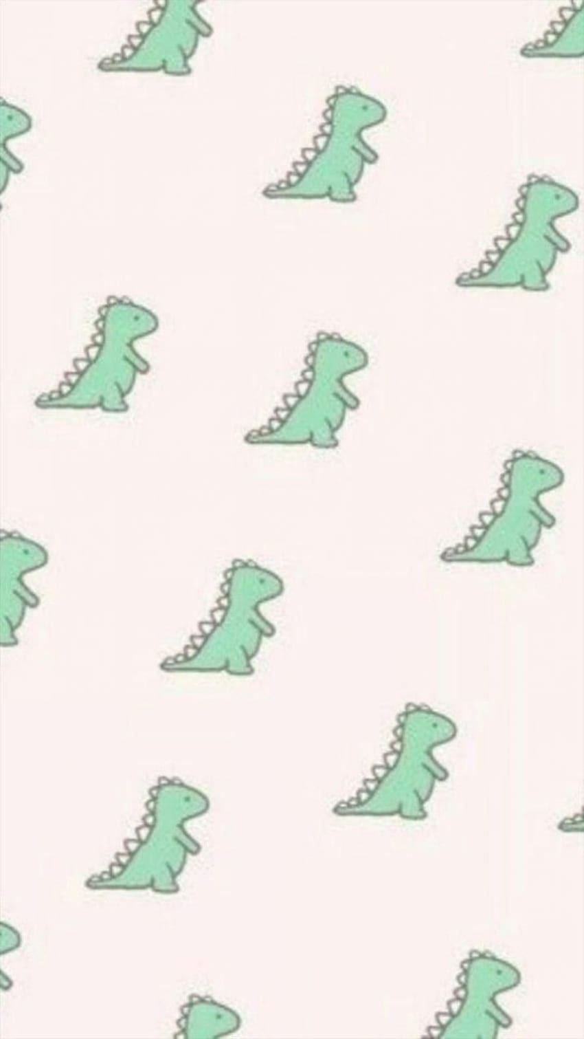Premium Vector  Seamless pattern with cute dinosaur stegosaurus and  triceratops in kawaii style vector