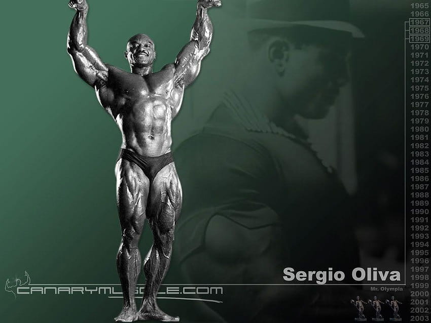 Herr Olympia-Gruppe, Sergio Oliva HD-Hintergrundbild