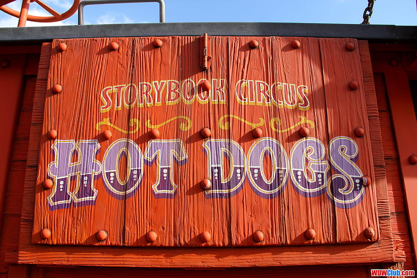 Книга с разкази Circus Hot Dogs Знак, магически цирков парад HD тапет