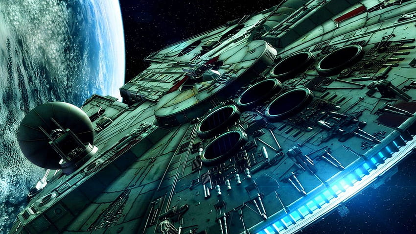 Han Solo's Ship, han solo ship HD wallpaper