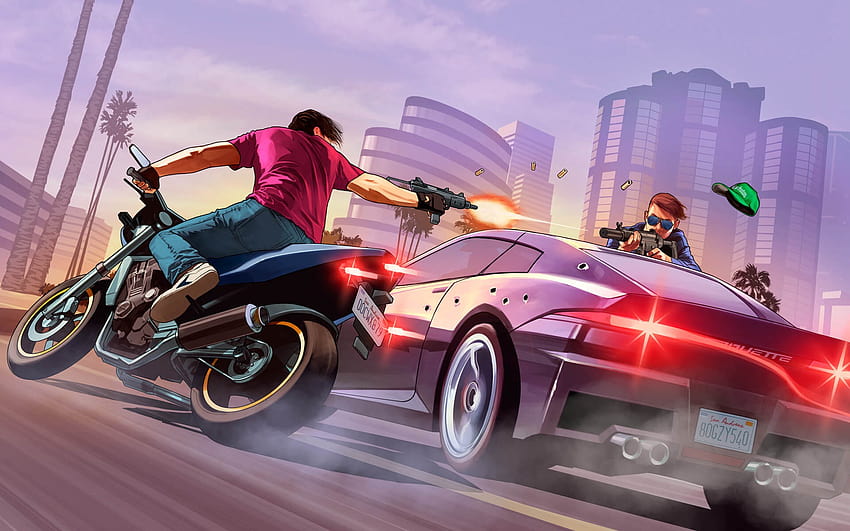 Rockstar Games está preparado para su debut en el juego GTA 6 en PS5 fondo de pantalla