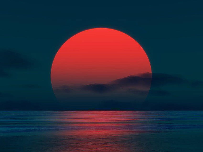 Red Sun 22629 1024x768 px ~ WallSource, rising sun HD wallpaper | Pxfuel