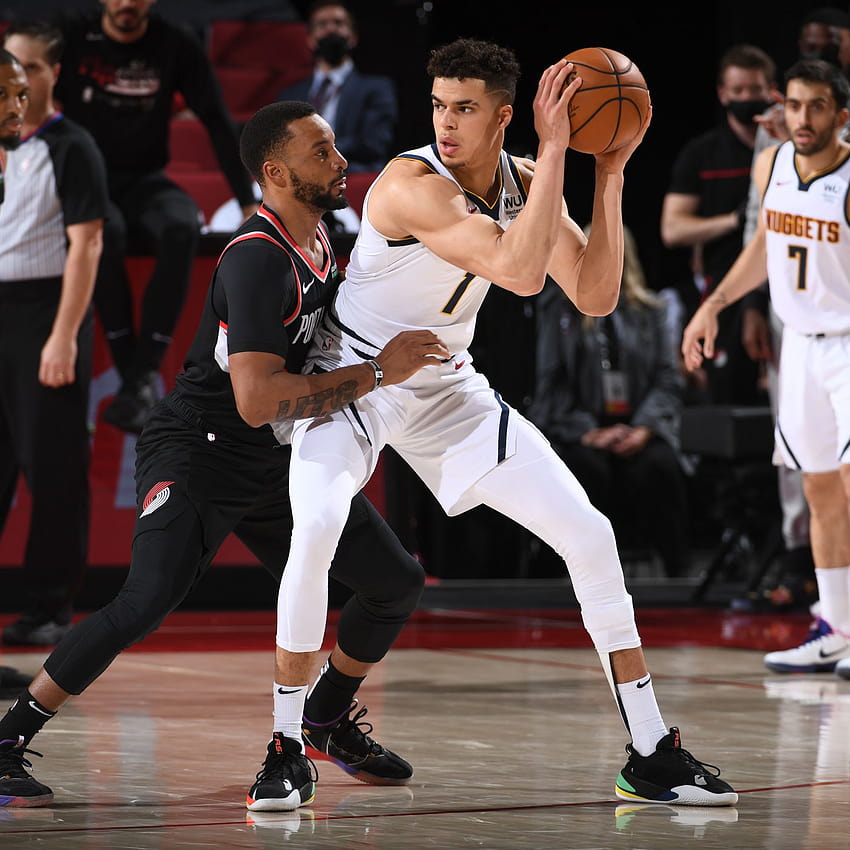 Michael Porter Jr. Plans to Impose his Will Against Blazers in Game 5, michael porter jr nuggets HD phone wallpaper