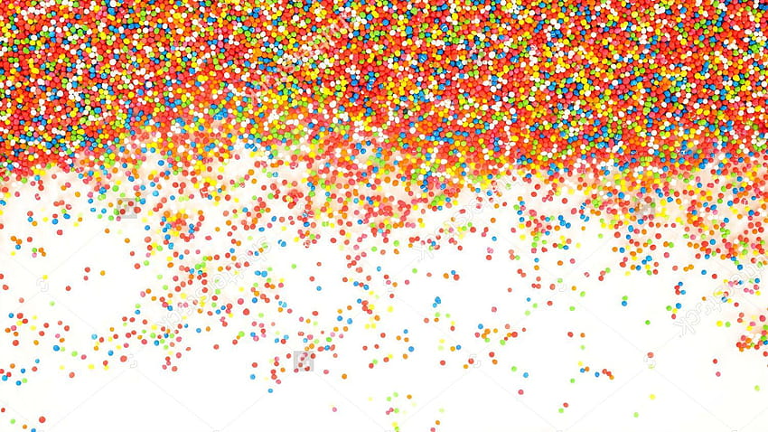 Colorful Sprinkles Backgrounds Close HD wallpaper