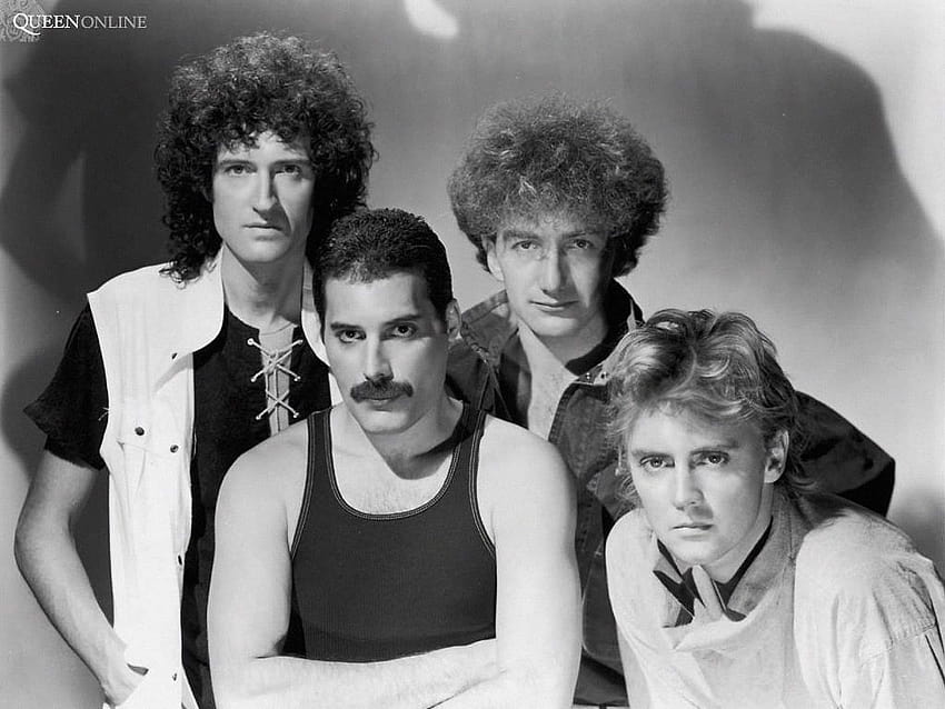 Brian May, Freddy Mercury, John Deacon e Roger Taylor: Queen!, brian may computer Sfondo HD