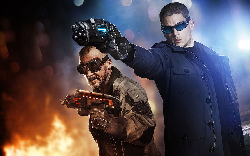 Captain Cold & Heat Wave The Flash HD wallpaper