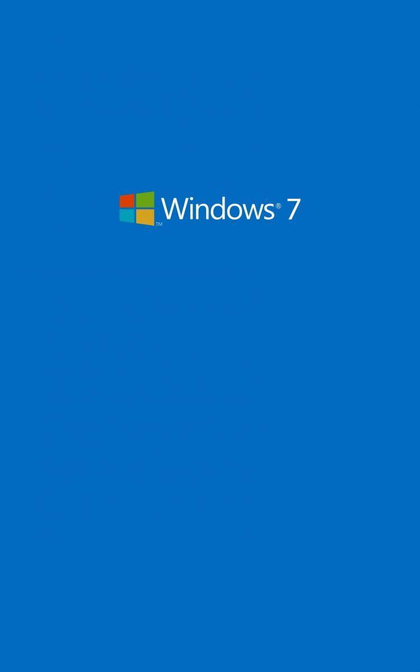 Windows 7, Microsoft Windows, Operating systems, Minimalism, Simple, windows 7 logo HD phone wallpaper