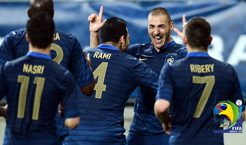 Karim Benzema Francia Copa Mundial de la FIFA 2014, francia fútbol fondo de pantalla