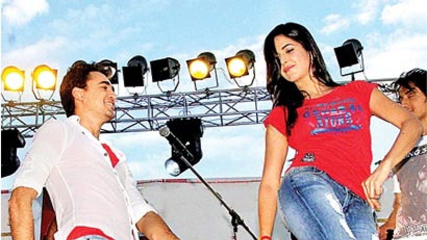 Katrina Kaif i Imran Khan występują na koncercie na żywo, imran khan i katrina kaif Tapeta HD