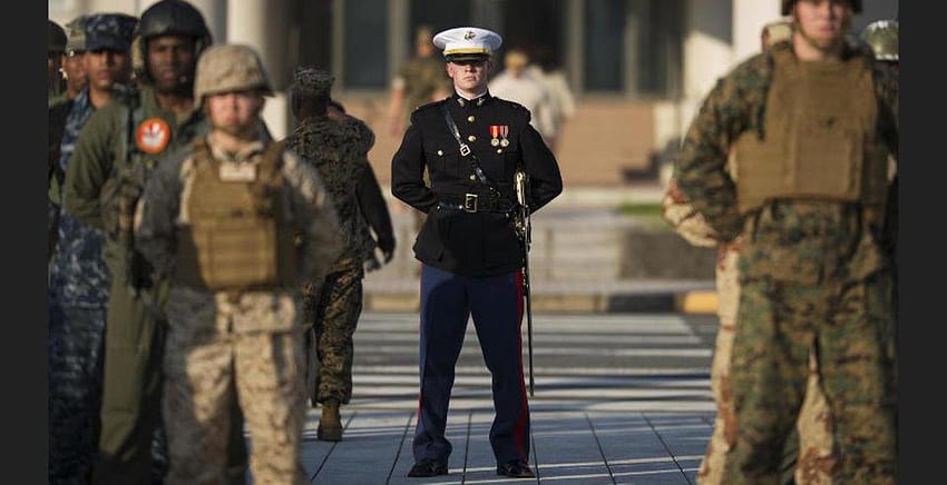 Tout ce que vous savez sur l'uniforme du Corps des Marines est faux, uniforme de la marine marchande Fond d'écran HD