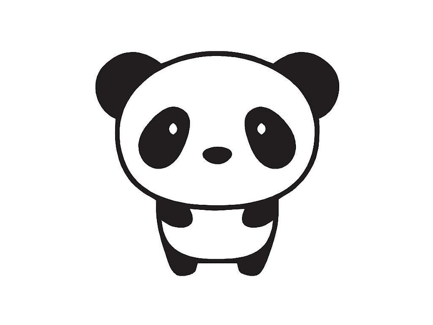 Como desenhar URSO PANDA fofo fácil e bonito ❤ Desenhos Bonitos