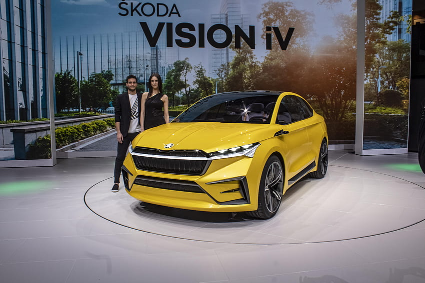 2019 Skoda Vision IV Concept , ., skoda octavia 2019 Sfondo HD