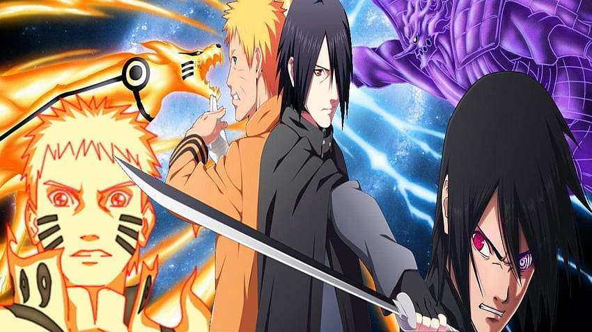 Hokage Naruto Uzumaki VS Sasuke Uchiha, sasuke hokage HD wallpaper | Pxfuel