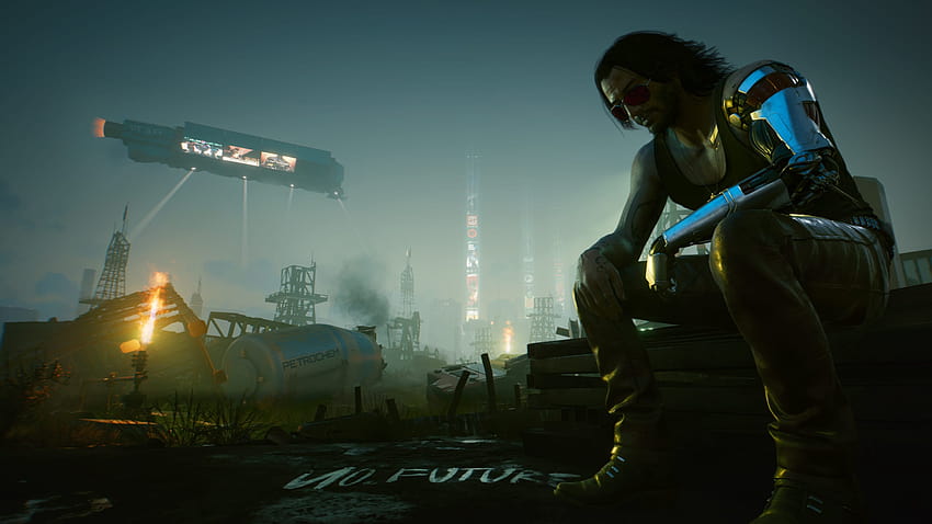 Il ruolo di Keanu Reeves in Cyberpunk 2077 spiegato in un nuovo video Sfondo HD