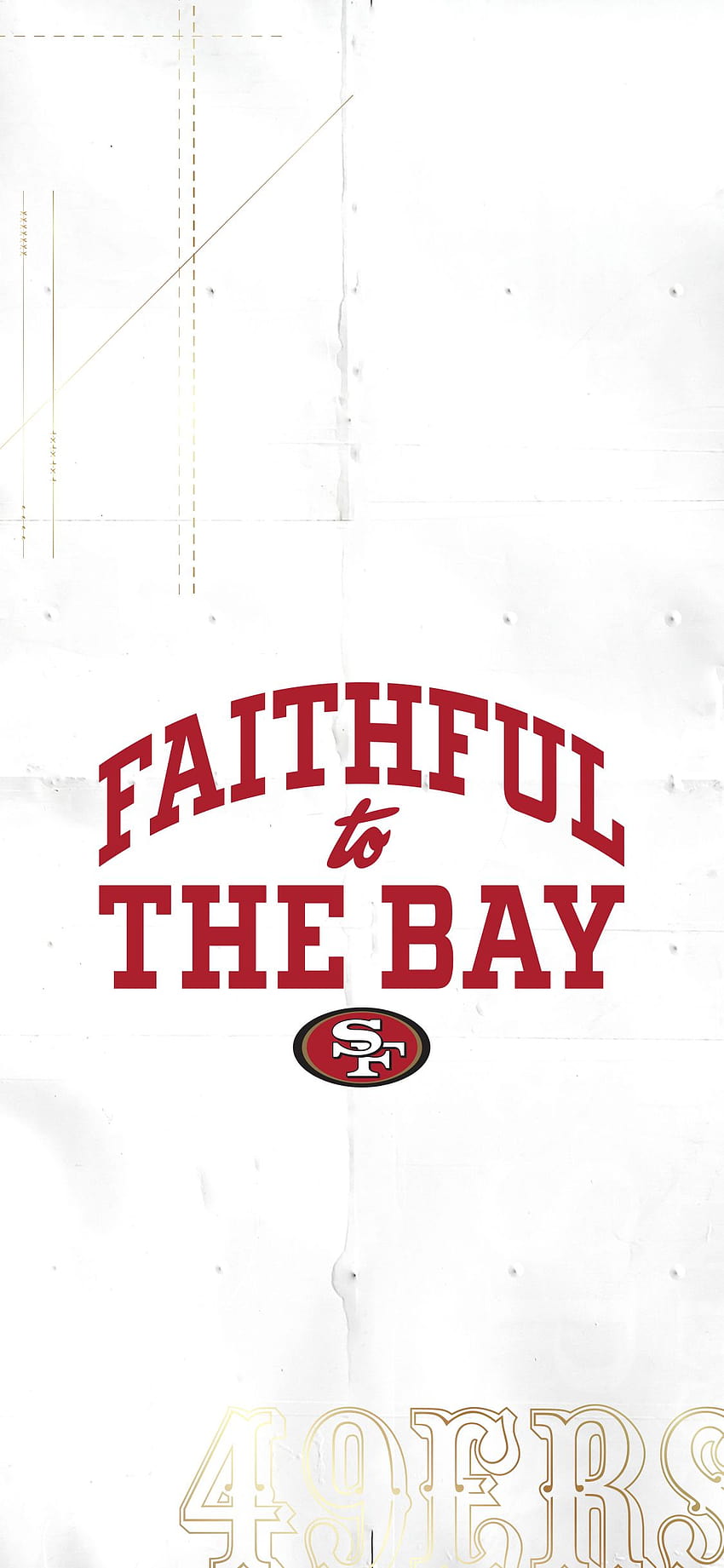 49ers, faithful to the bay HD phone wallpaper
