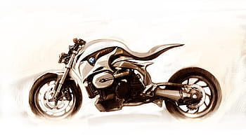How to Draw a Motorcycle VIDEO  StepbyStep Pictures