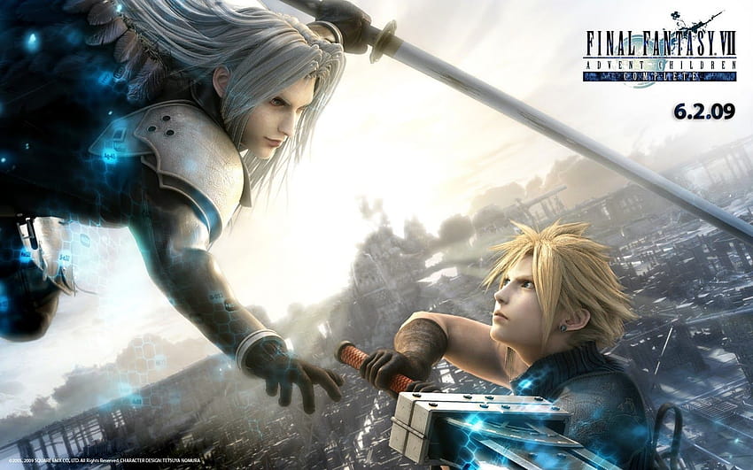 Final Fantasy Vii Advent Children เสร็จสมบูรณ์ ff7 วอลล์เปเปอร์ HD