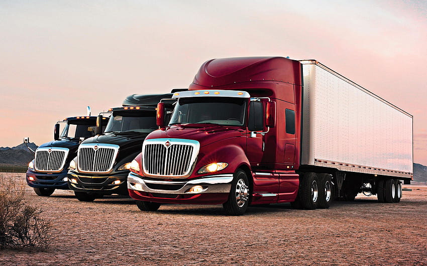 International ProStar, 2019, 트럭, 모든 유형의 캐빈, 외부, 트럭 운송 개념, 미국식 트럭, 배송 개념, 해상도가 2560x1600인 국제 트럭. 고품질 HD 월페이퍼