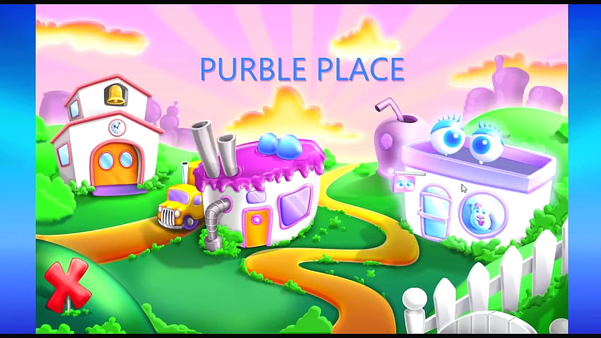 Cake Factory Windows Game, lieu violet Fond d'écran HD
