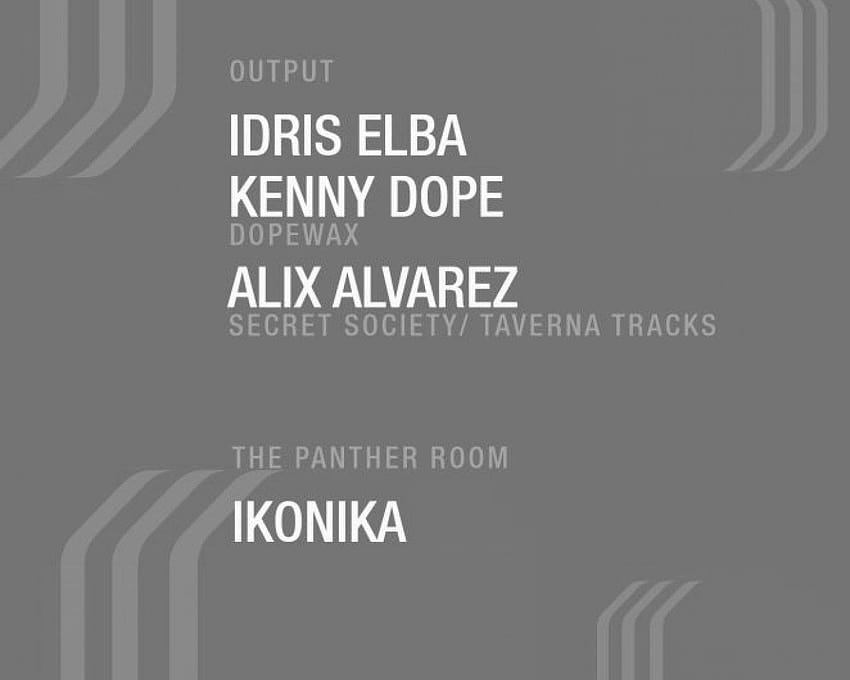 Idris Elba/ Kenny Dope/ Alix Alvarez at Output and Ikonika, kenny dope gonzalez HD wallpaper