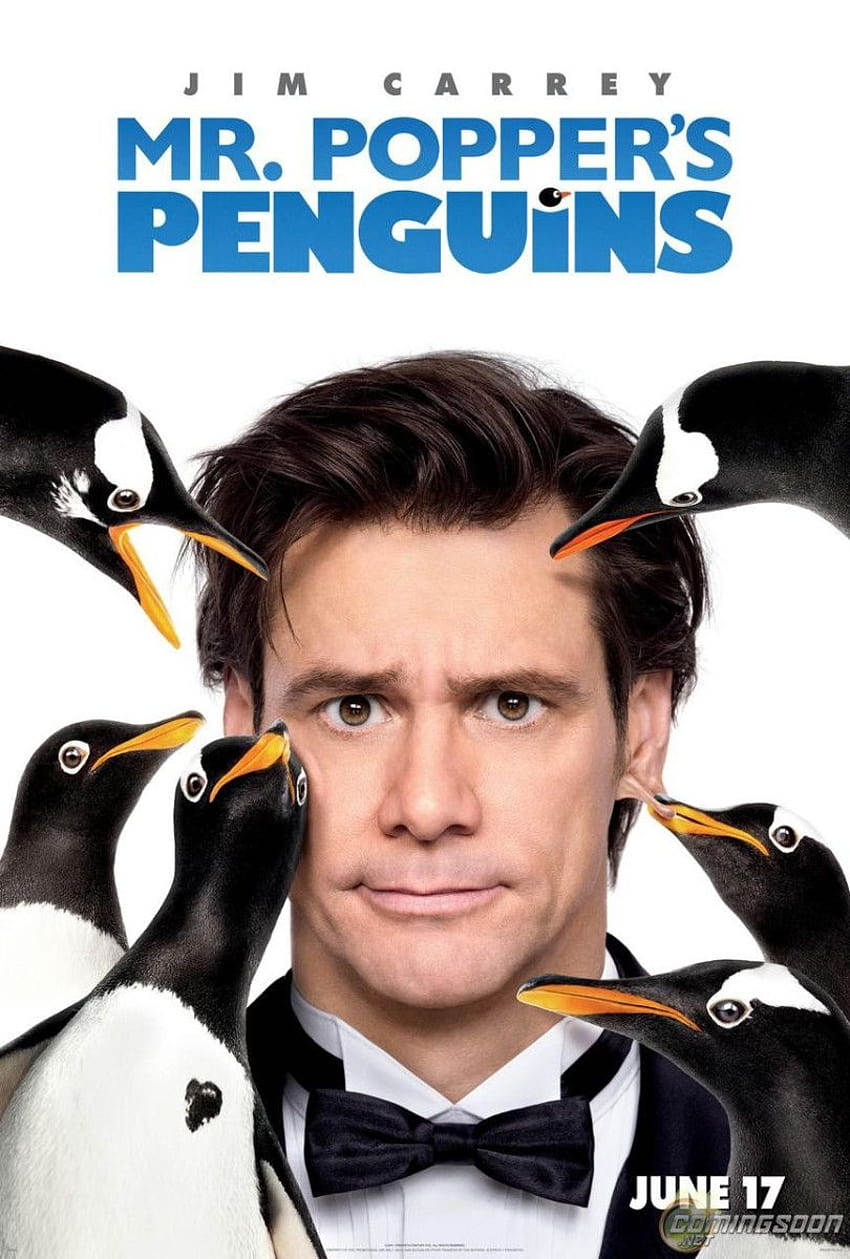 Mr. Popper's Penguins' Hd Phone Wallpaper 