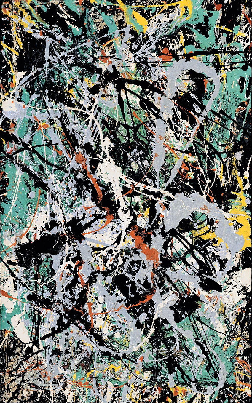 Jackson Pollock iPhone, Jackson Pollock-Telefon HD-Handy-Hintergrundbild